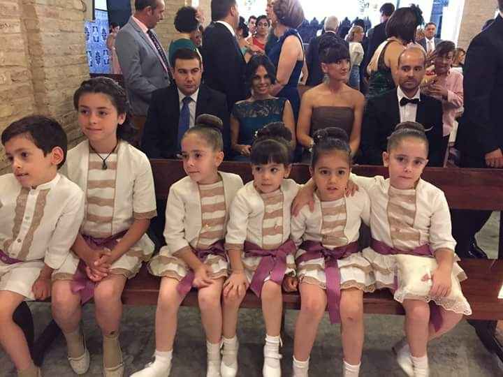 Trajes para niños en una boda - 1