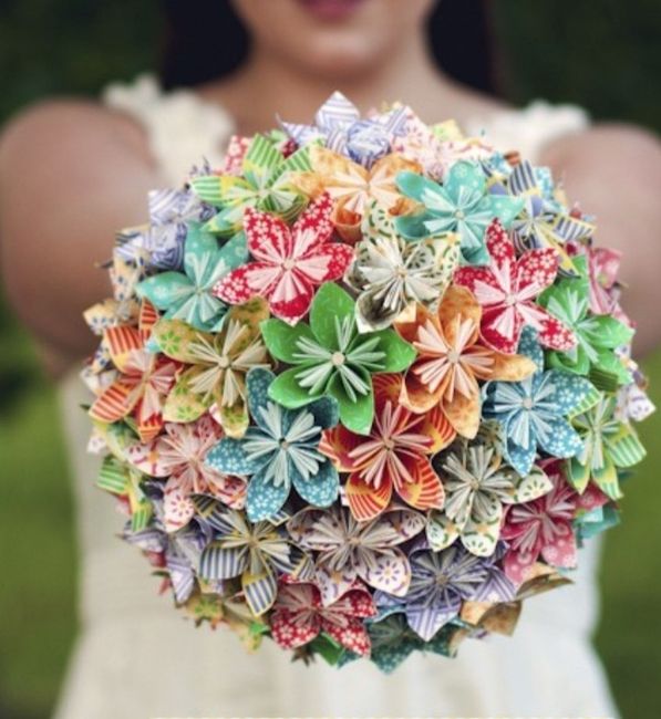 Flores de papel - 1