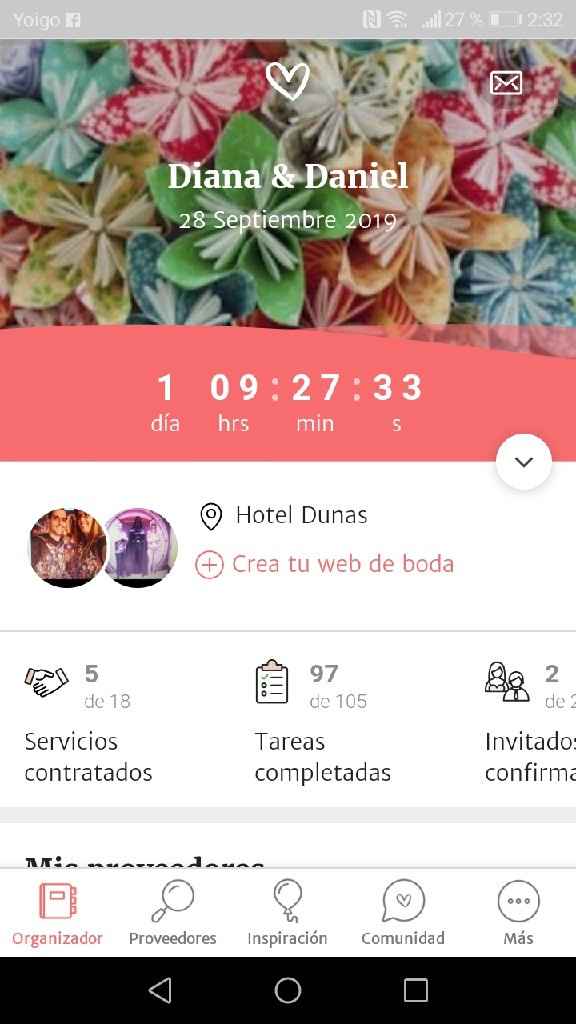 ¡Comparte tu contador de boda! 😄💍 - 1