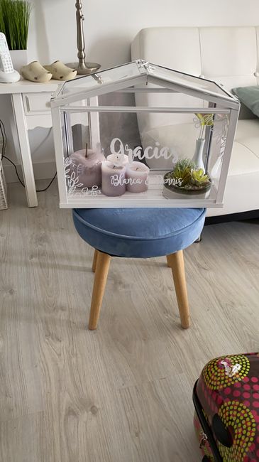 diy Caja con consejos en vez de libro de firmas - 1