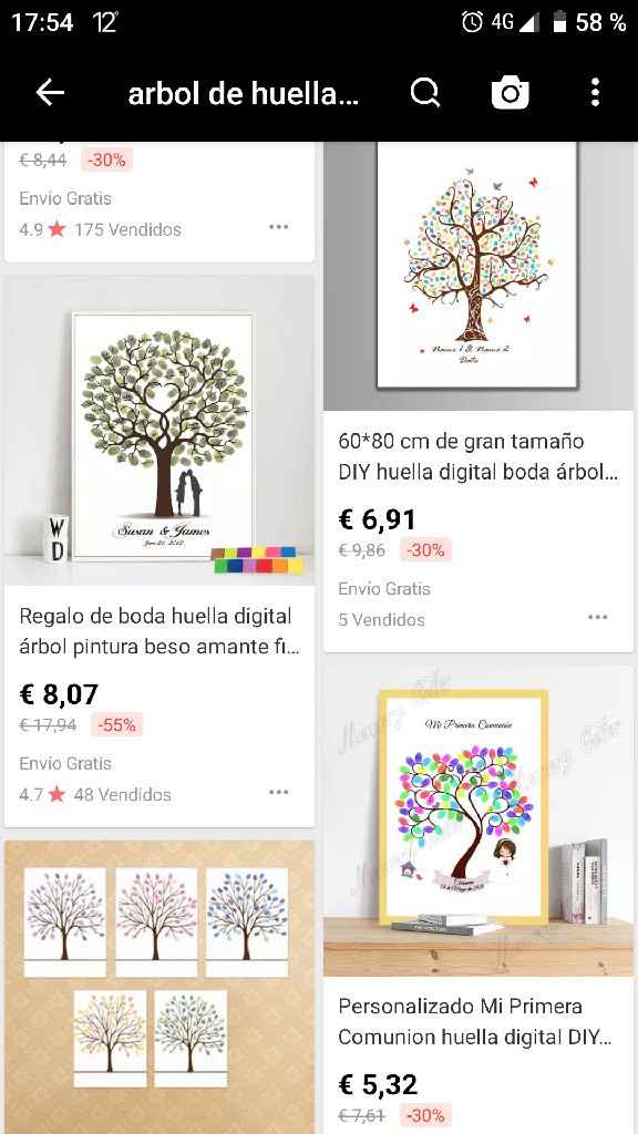 Arbol de huellas - 2