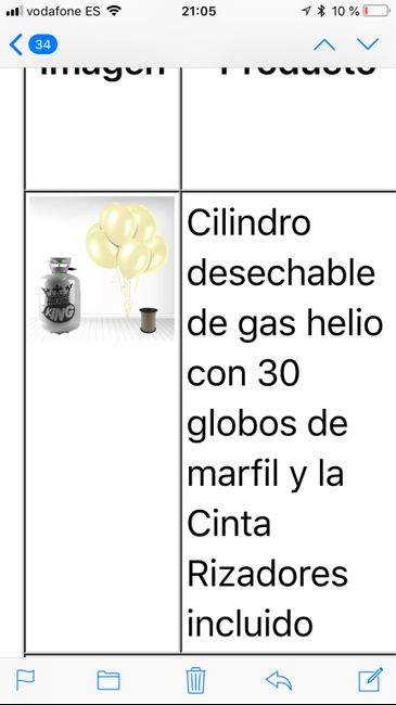 Bombona helio para globos - 1