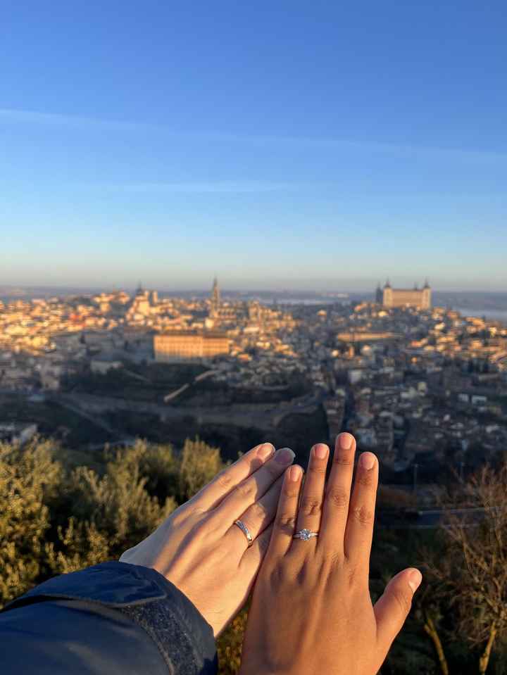 Nuestra vista al prometernos ♥️