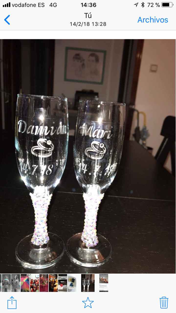  Mis copas para el primer brindis 🍾🥂 - 1