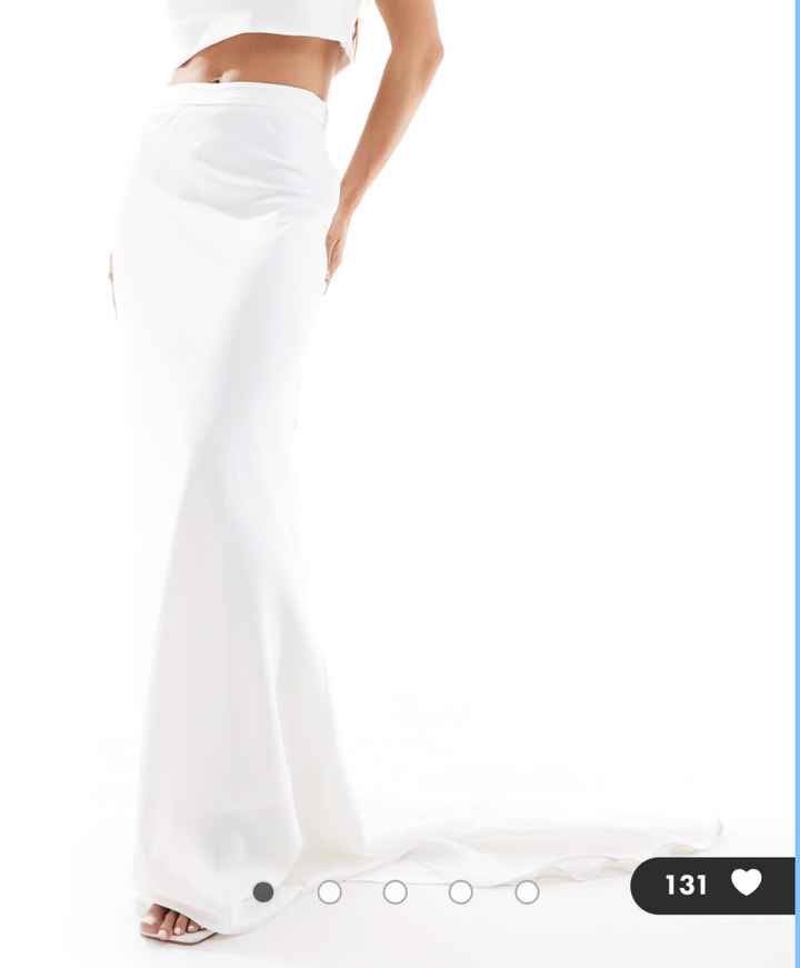 Falda para 2º traje - 2