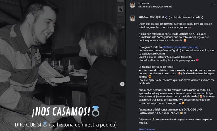 ¡Nos casamos! 💍