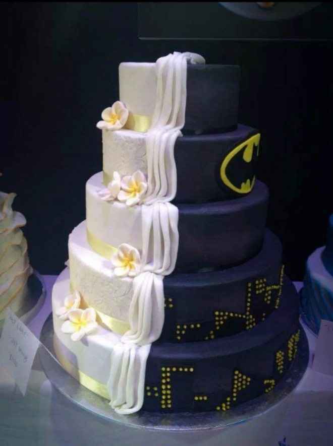 Tarta novios Batman