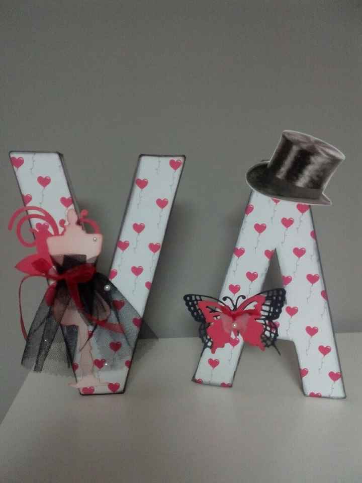 Mis letras como las decoro - 1