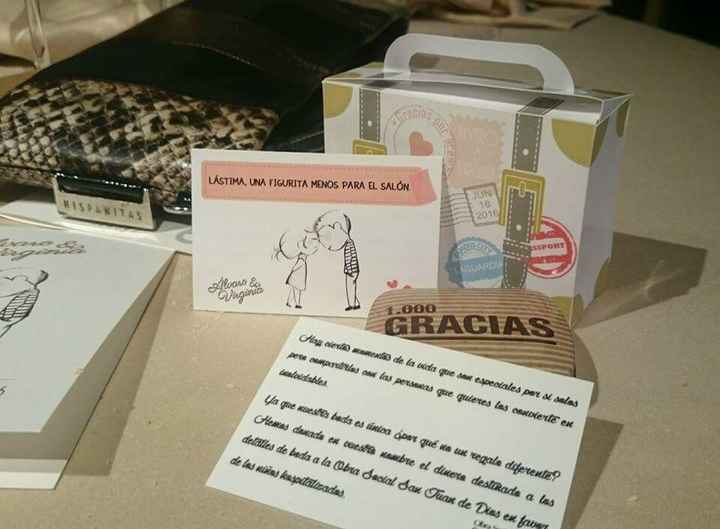 Muchas dudas sobre el regalo a las invitadas - 1