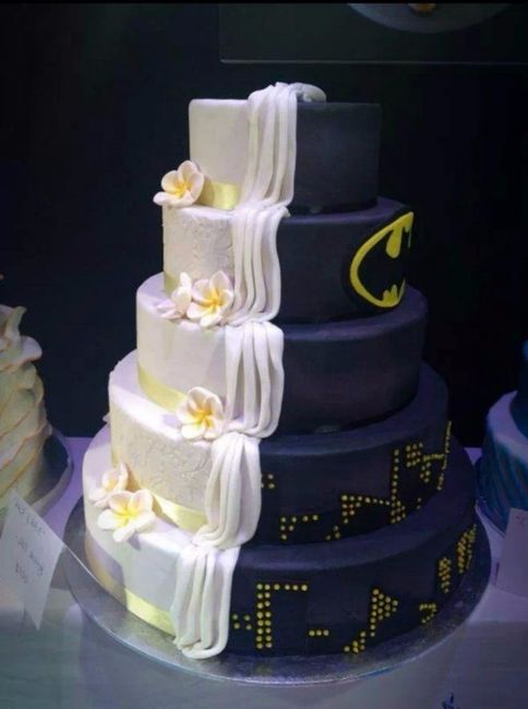Tarta novios Batman