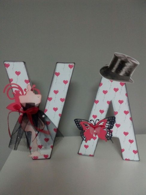 Mis letras como las decoro - 1