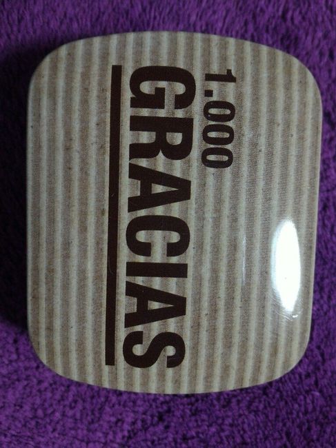 Regalos de invitados de ong. - 1