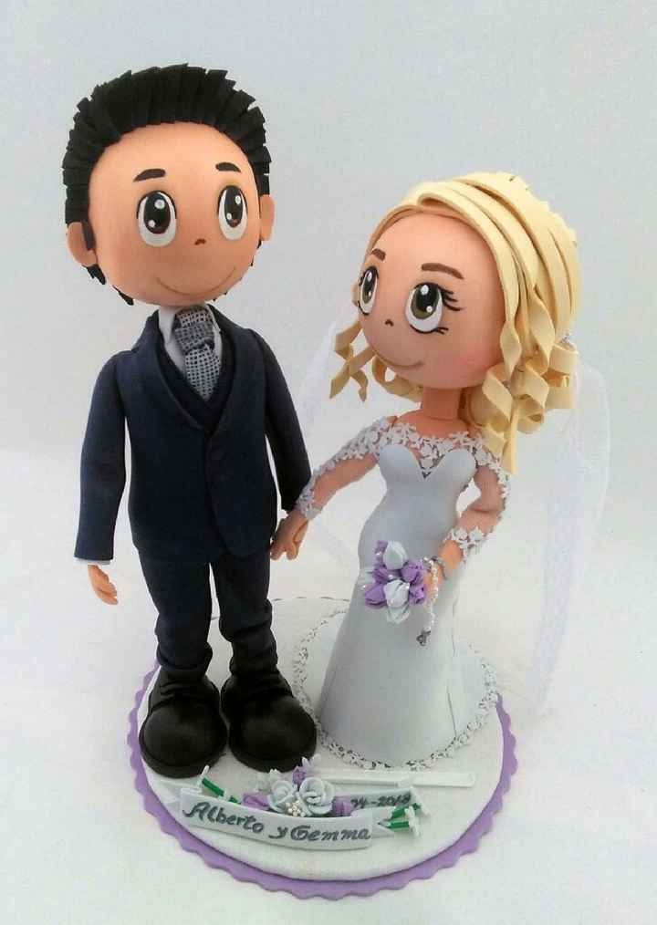 Muñecos tarta de boda - 3