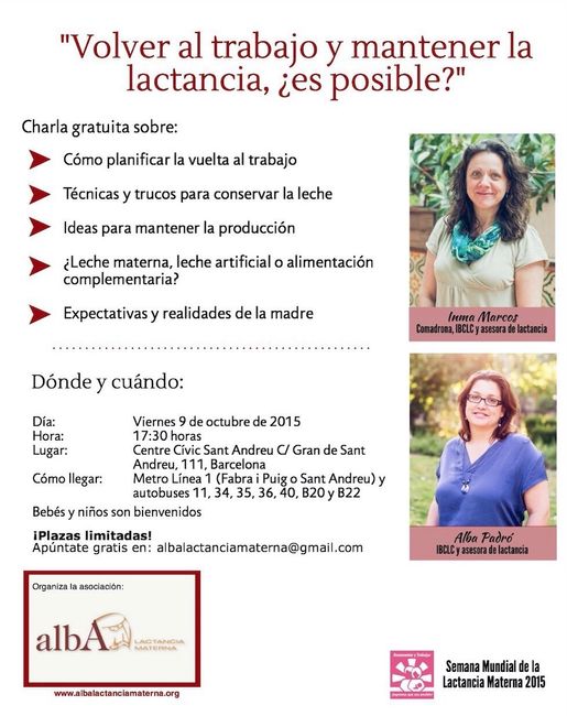 charla gratuita LM y vuelta al trabajo