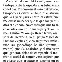 Alcohol y embarazo 2