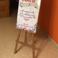 Cartel bienvenida personalizado - 1