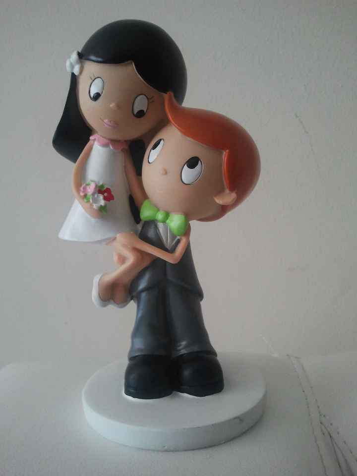 Novios pastel