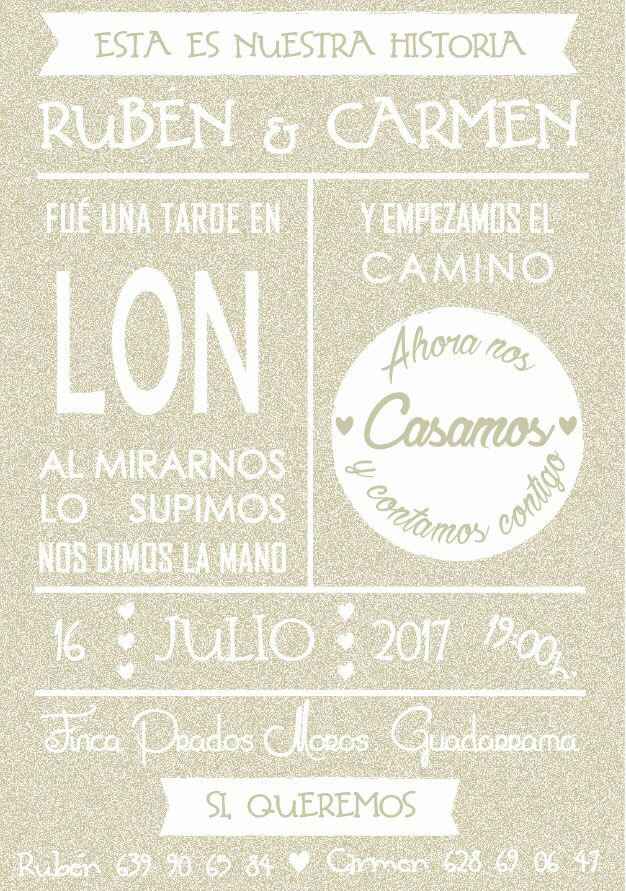 Invitaciones que os parecen!? - 1