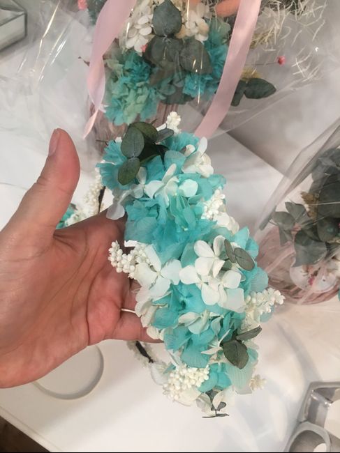 Mi tocado de novia 👰🏻 2