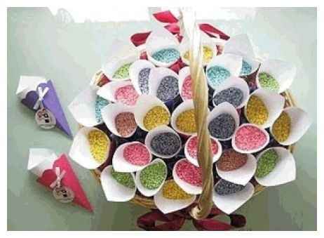 Opto por el arroz de colores 