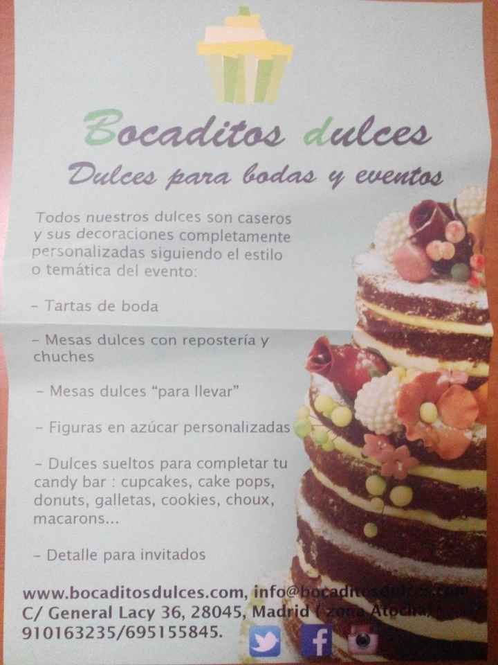 Bocaditos Dulces