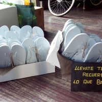 Chanclas para el baile