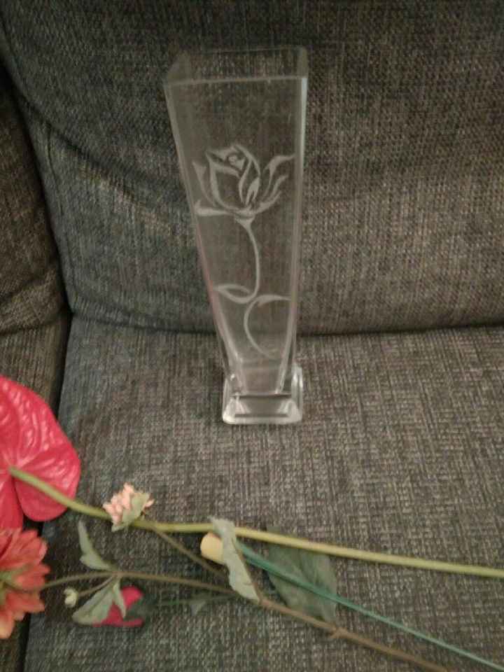  Primera prueba con el grabado en vidrio. - 1