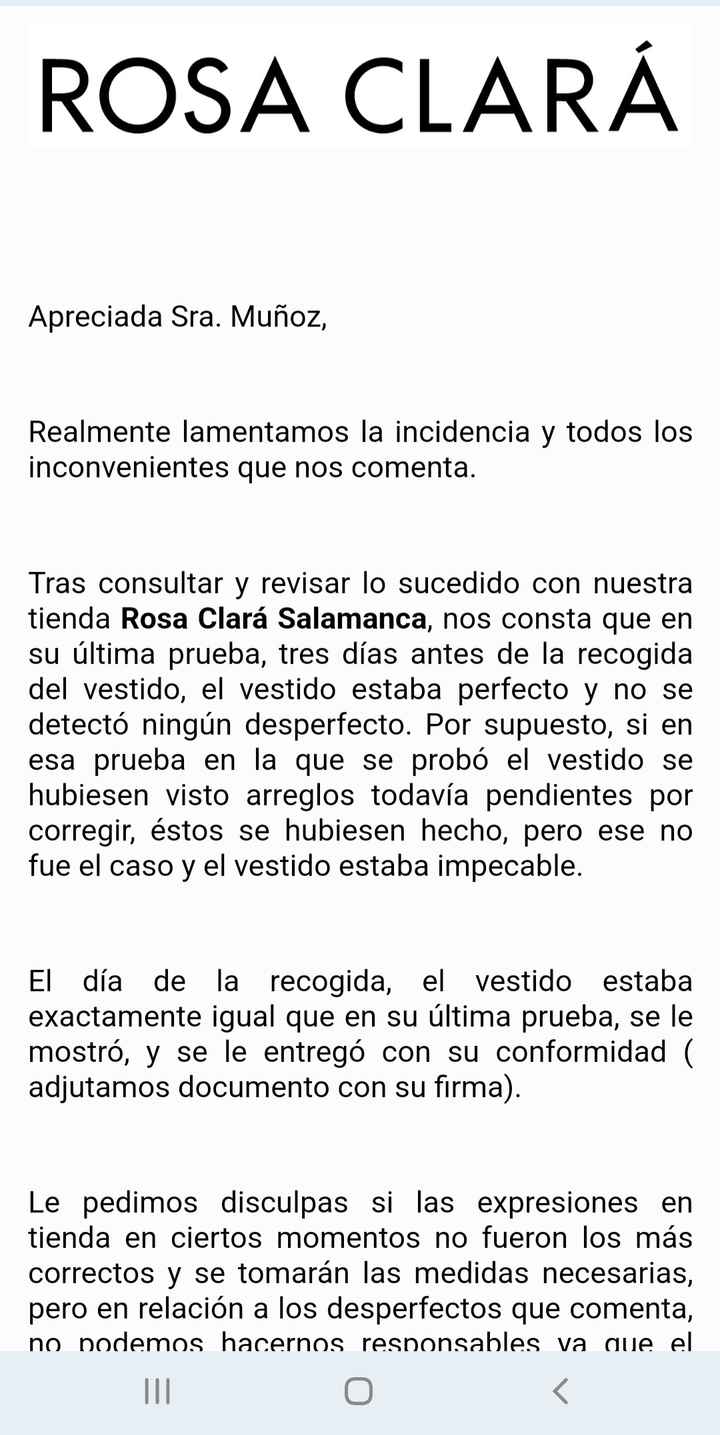 Decepción resultado final Rosa Clará (final de la historia) - 5