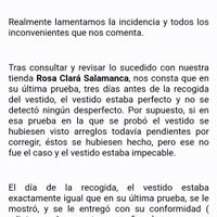 Decepción resultado final Rosa Clará (final de la historia) - 5