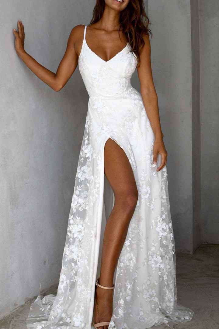 Vestido de novia que no sea de novia xd - 2