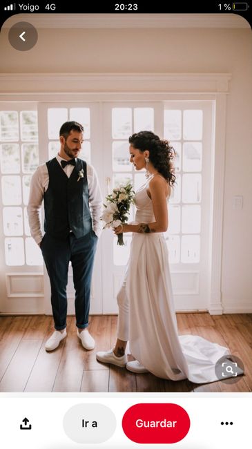 ¿Opciones para una novia que nunca lleva tacones? 3