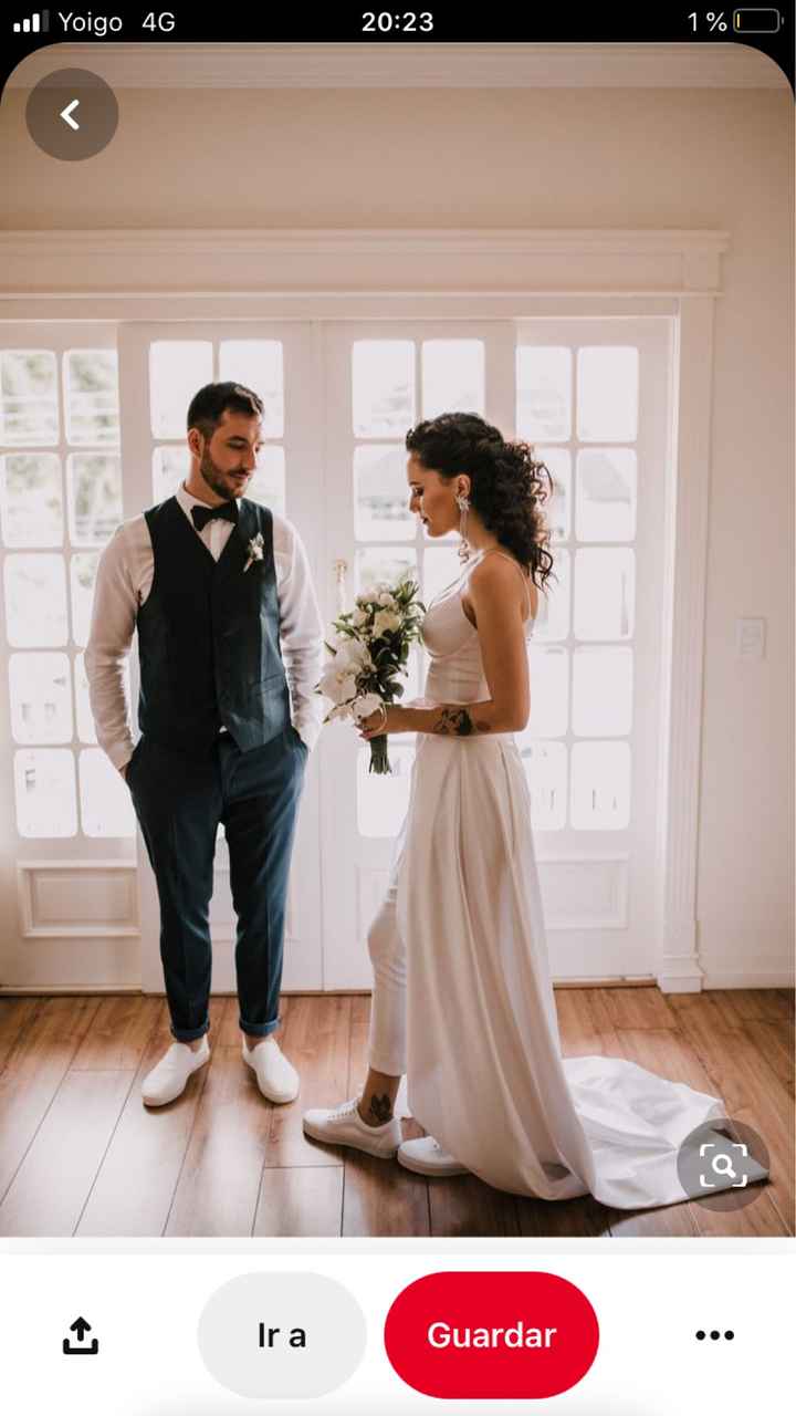 ¿Opciones para una novia que nunca lleva tacones? - 3