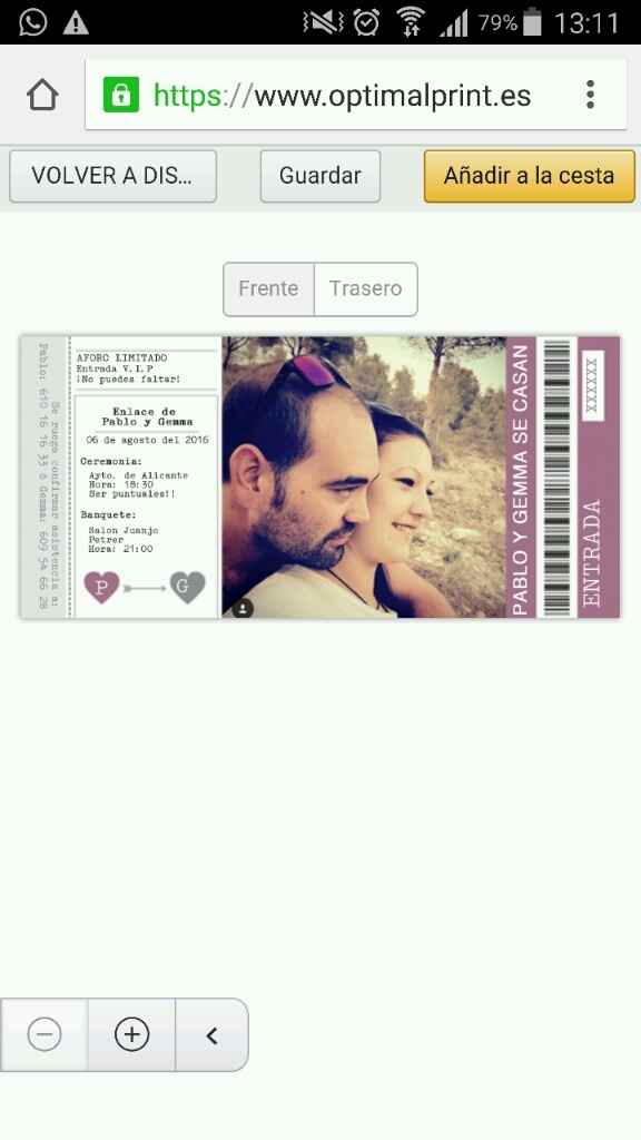 Mirar mis invitaciones!! - 1