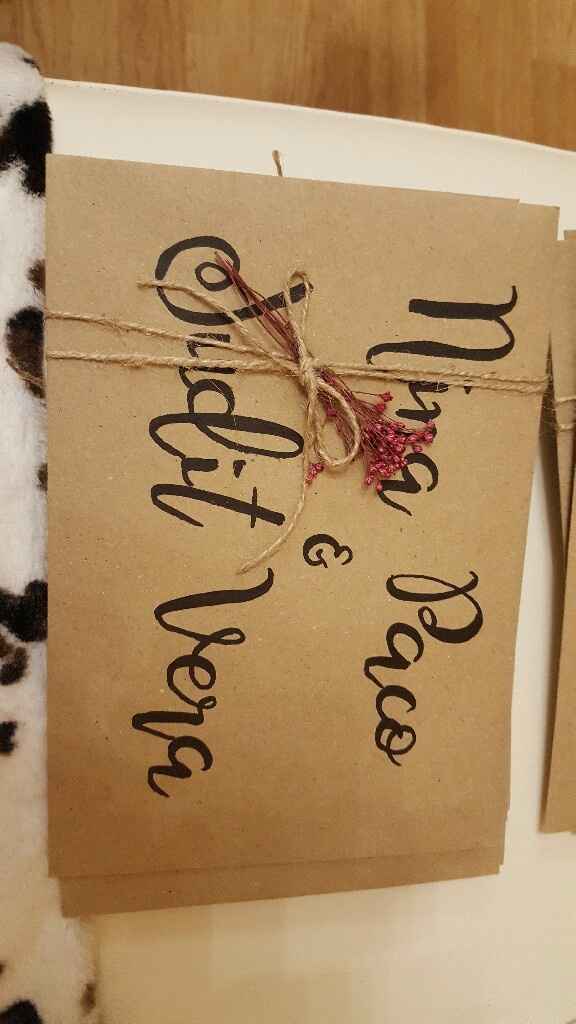 ¿como decorar sobres blancos de las invitaciones? - 1