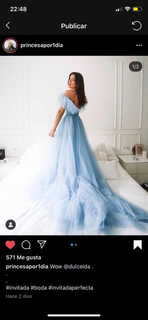 ¿Vestido de novia de color? 4