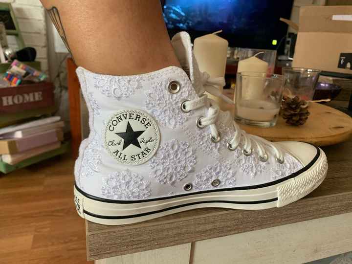 Ya son mías las converse! - 1