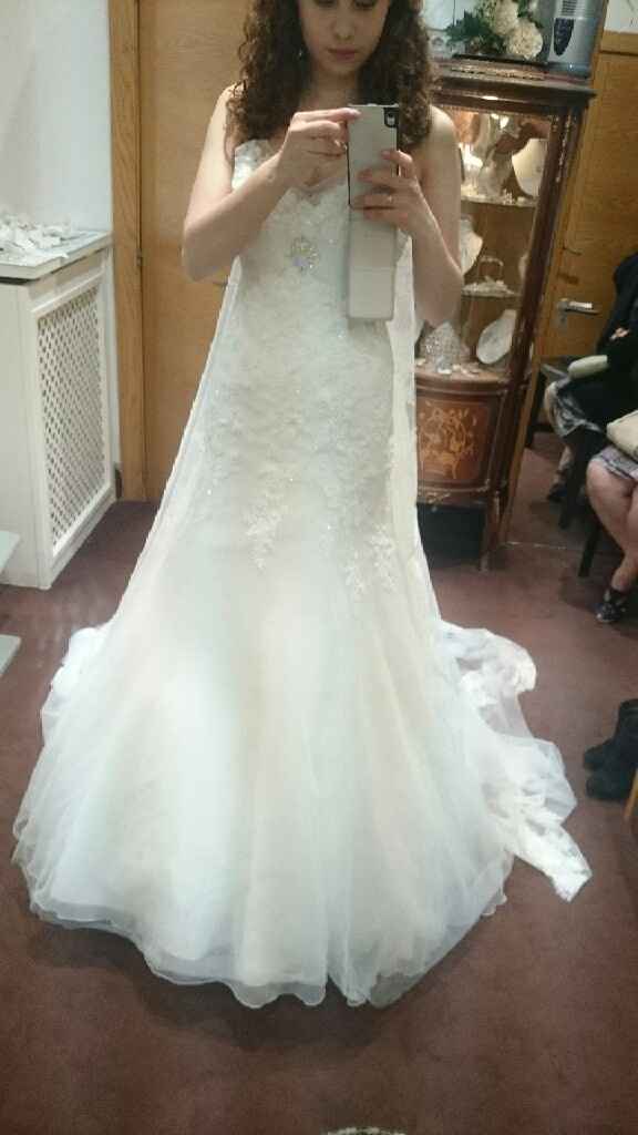 Mi primera prueba de vestidos de novia - 3