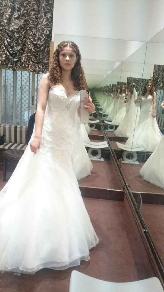 Mi primera prueba de vestidos de novia - 4