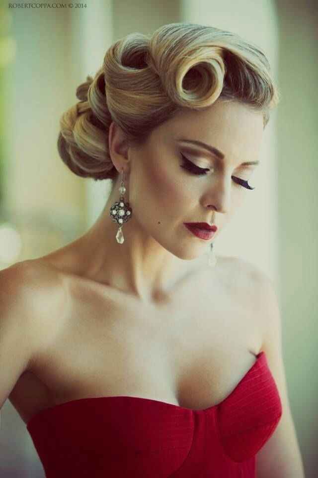 Vestidos y peinados pin up - 1