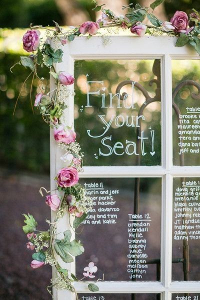 Seating plan ventana