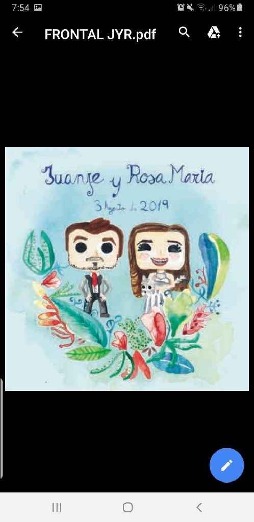 Mis tarjetas de boda!! - 1