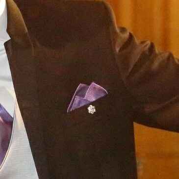 Novio y padrino con flor o n - 1