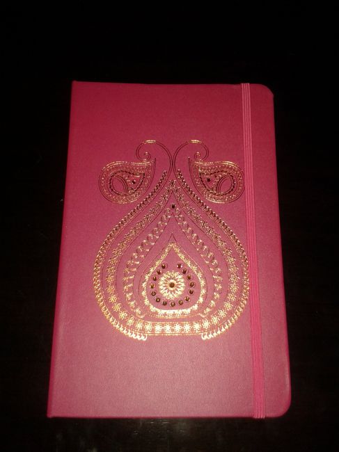 mi agenda de Swaroski para la boda