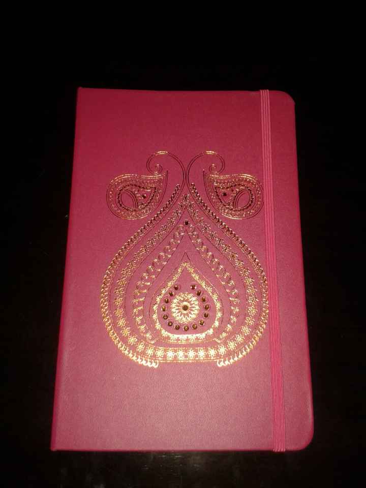 mi agenda de Swaroski para la boda