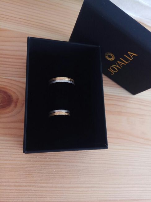 Hola, ¿cómo son o serán vuestras alianzas?  ¿las compráis en joyería física o online? de oro blanco/