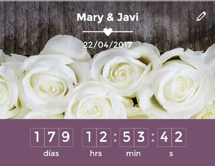 ¿Cuánto falta para tu boda? - 1