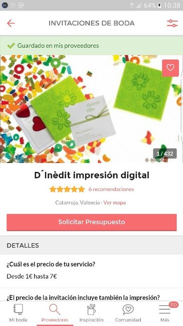 Como se guarda un proveedor en contratado - 1
