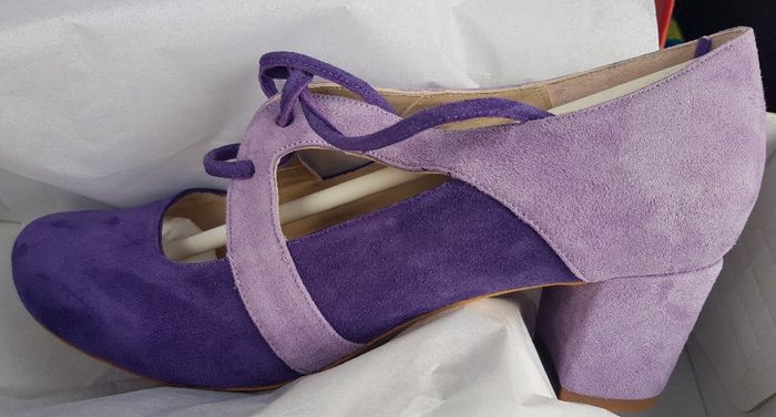 Zapatos lila 1