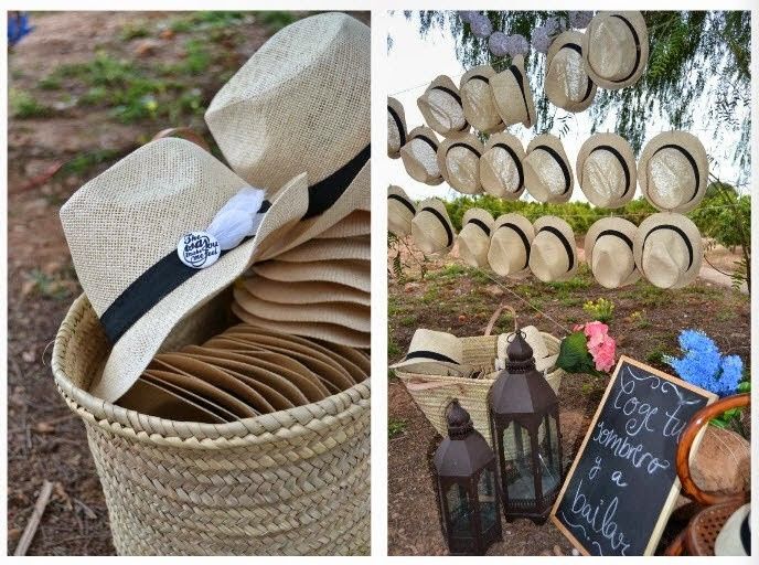 Boda de día: ¿gafas de sol y sombreros? 5