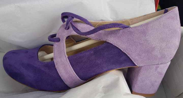 Zapatos lila - 1